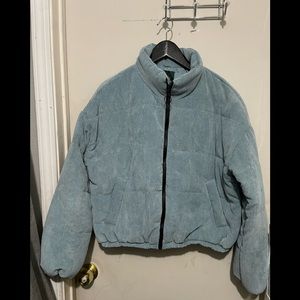 Blue puffy Jacket 🧥! Never worn brand new!